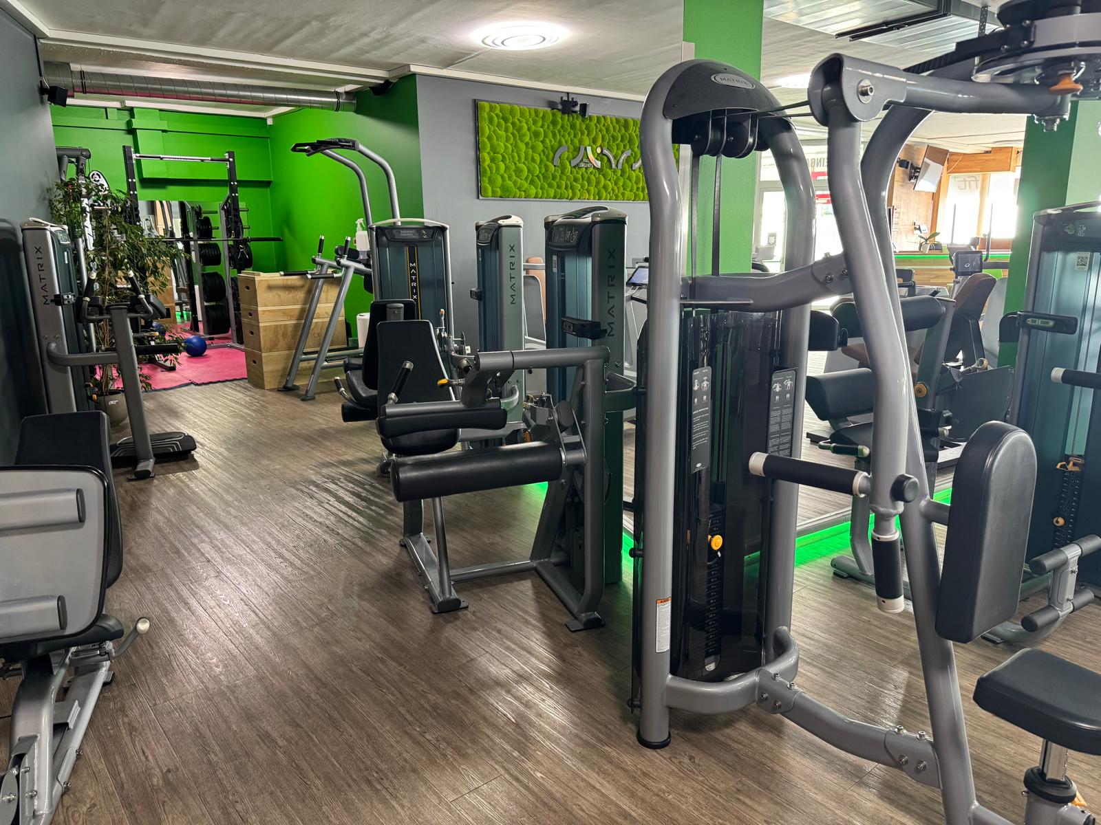 Matrix Kraftgeräte im Fitnessstudio – fit+ Steinach